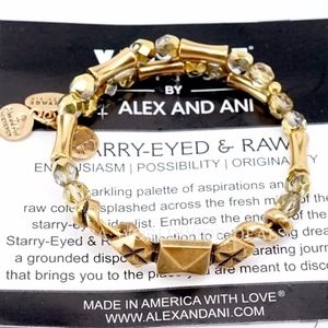 Alex and Ani Starry Eyed Stargazer Wrap Bracelet